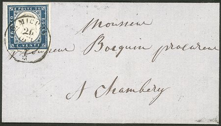 Antichi Stati Italiani - Sardegna - 20 cent (15B)