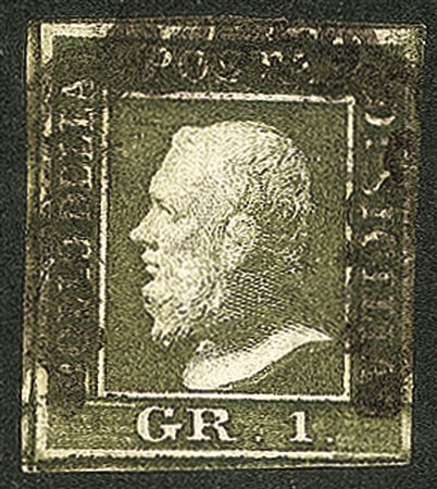Antichi Stati Italiani - Sicilia - 1859 - 1 grano verde oliva chiaro (5)