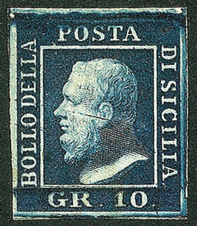 Antichi Stati Italiani - Sicilia - 1859 - 10 grana (12 - pos.94)