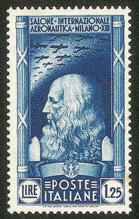 Regno - Vittorio Emanuele III - 1935 - Salone Aeronautico (384/387)