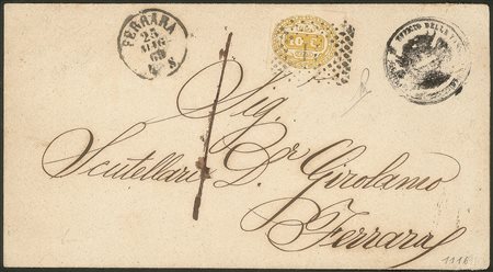 Regno - Segnatasse - Lettera tassata con 10 cent Segnatasse (1)