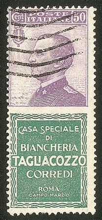 Regno - Francobolli pubblicitari - 1924/1925 - 50 cent Tagliacozzo (17)