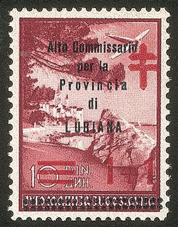 Occupazioni II guerra mondiale - Lubiana - 1941 - 1+1 din Alto Commissariato (58)