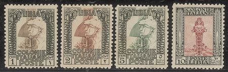 Colonie - Libia - 1926 - Pittorica (58/65 - dentellata 11) - serie completa