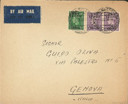 Occupazioni straniere delle colonie - Occupazione Britannica - B.M.A./B.A. Eritrea
