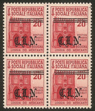 C.L.N. - Torino - 1945 - 20 cent (Unificato 4 - Errani 4b)