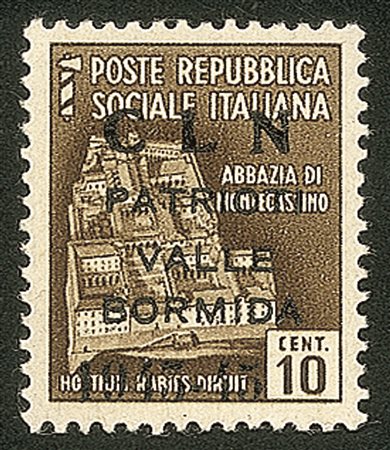 C.L.N. - Valle Bormida - 1945 - Non Emesso - 10 cent (8)