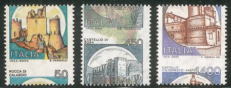 Repubblica - 1980/92 - Castelli (1508 + 1521 + 1527A)