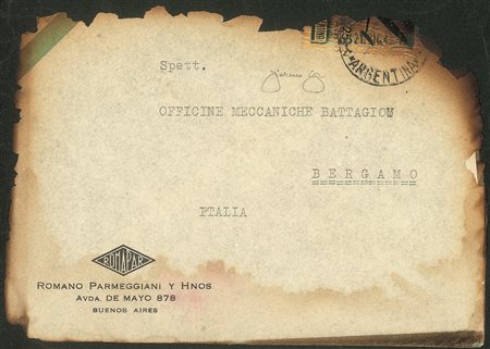 Europa e Oltremare - Argentina - 1949 (21 dicembre) Argentina Bergamo