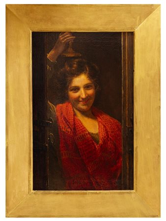 Gaetano Bellei - "Lo scialle rosso"