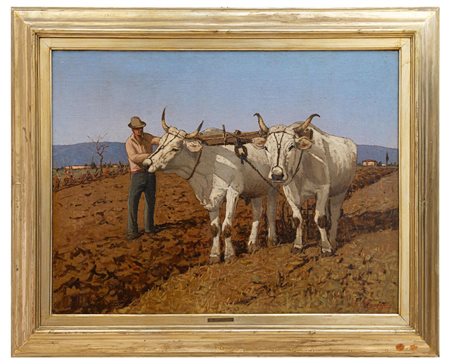 Giovanni Lomi - "Arando i campi"