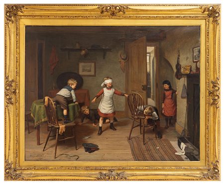 Harry Brooker - "Mosca cieca 1890"