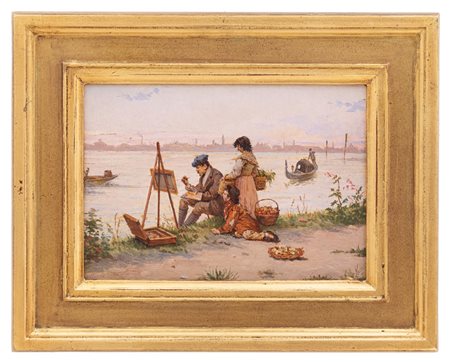 Antonio Paoletti - "Dipingendo sulla riva"