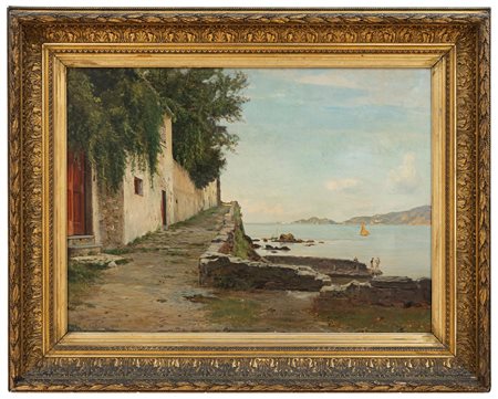 Marco Calderini - "Antica strada Romana a Rapallo 1893"