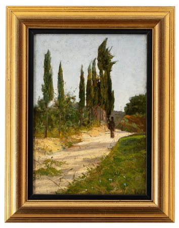 Augusto Rey - "Sotto i cipressi"