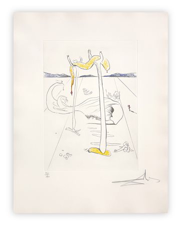 SALVADOR DALÌ (1904-1989) - Senza Titolo, 1974