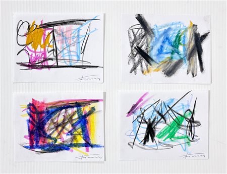JAMES FIERAMOSCA (1949) - Lotto unico di 4 opere: