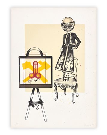 GIUSEPPE GUERRESCHI (1929-1985) - Senza Titolo, 1977
