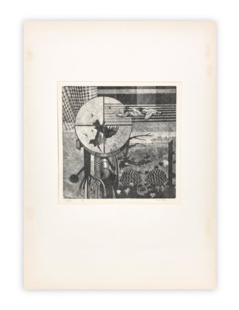AMLETO D'OTTAVI (1923-1989) - Senza Titolo