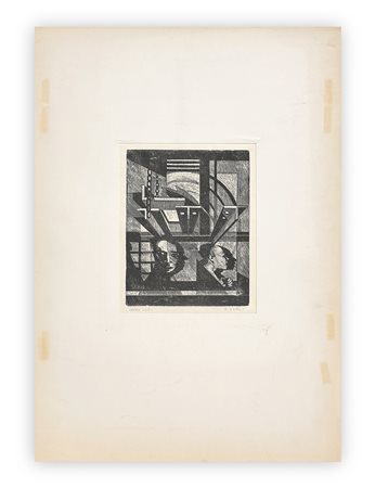 AMLETO D'OTTAVI (1923-1989) - Senza Titolo