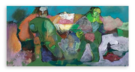 EUGENIO PARDINI (1912-2003) - Figura sul mare, 1998
