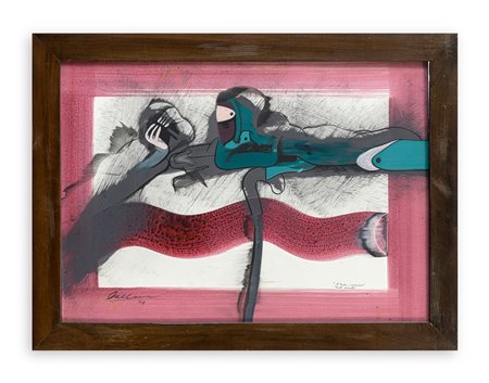 GASTON ORELLANA (1933) - Senza Titolo, 1973