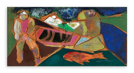 EUGENIO PARDINI (1912-2003) - Groviglio Marinaro