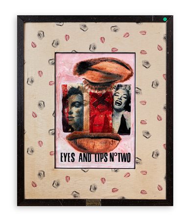 PIETRO PSAIER (1939-2004) - Eyes and lips n'two, 1968