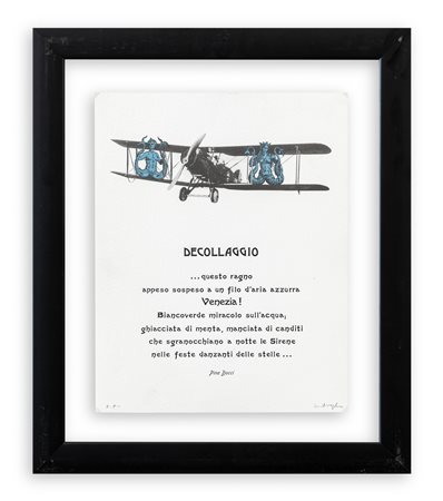 MIRELLA BENTIVOGLIO (1922-2017) - Decollaggio, 2010
