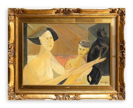 REMO BRINDISI (1918-1996) - Senza Titolo (Pastorale), 1951