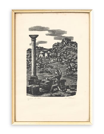 ALDO PATOCCHI (1907-1986) - Senza Titolo, 1960
