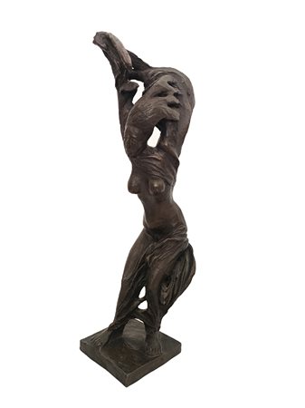 Pericle Fazzini, Donna che si spoglia, 1987