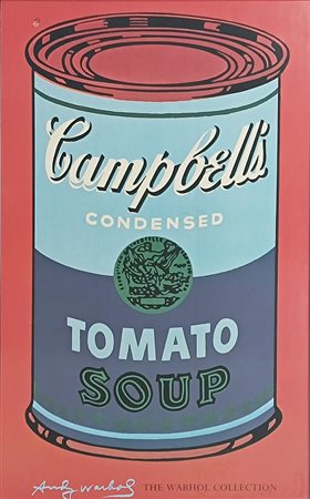 Andy Warhol, Campbell's Soup can (Tomato), 1962