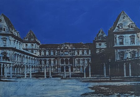 Tano Festa, Piazza D'Italia, Castello del Valentino, 1987