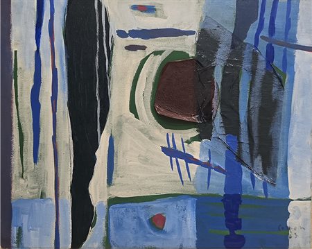 Antonio Corpora, Collage n. 3, 1963