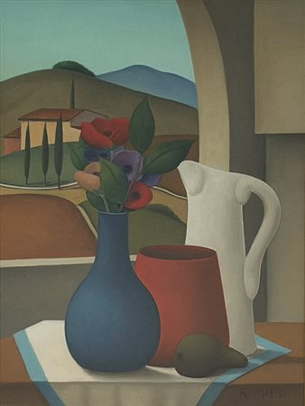 Roberto Masi, Brocca bianca e fiori
