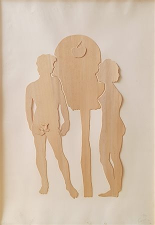 Mario Ceroli, Adamo ed Eva, Anni '70