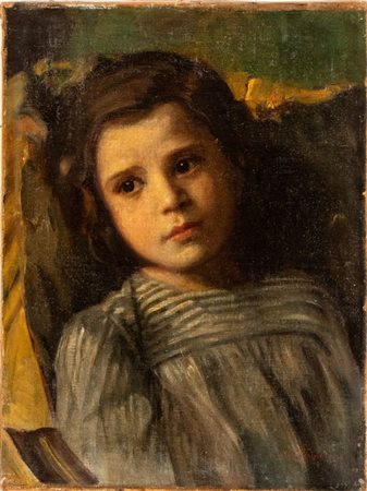 LIONELLO ARDUINO BALESTRIERI (Cetona 1872 - 1958), Ritratto della figlia