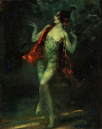 ARNULF DE BOUCHÉ (Monaco 1872 - Langkampfen 1945), Spagnola, 1913