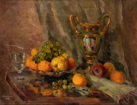MARIAN KULESZA (1878 - 1943), Natura morta, 1936