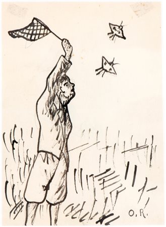 OTTONE ROSAI (Firenze 1895 - Ivrea 1957), La farfalla letteraria, 1930