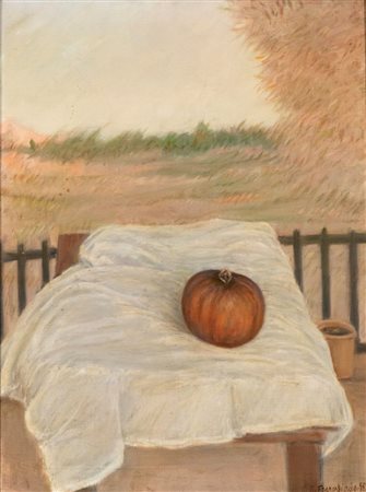 RICCARDO FRANCALANCIA (Assisi 1886 - Roma 1965), Solitudine, 1958