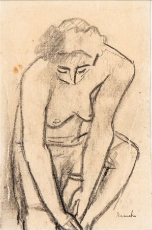 CONSTANT PERMEKE (Anversa 1886 - Ostenda 1952), Nudo femminile