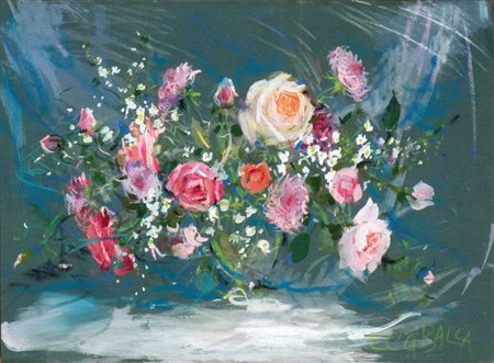 ELICA BALLA (Roma 1914 - 1993), Arbusto di rose