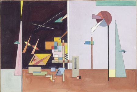 ATANASIO SOLDATI (Parma 1896 - 1953), Composizione
