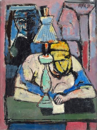 GUIDO PAJETTA (Monza 1898 - Milano 1987), Lettera notturna, 1959