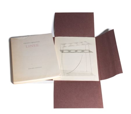 FAUSTO MELOTTI (Rovereto 1901 - Milano 1986), Linee, 1975