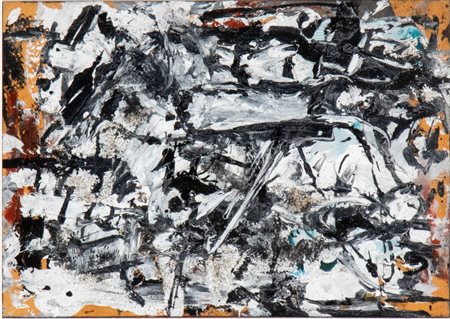 EMILIO VEDOVA (Venezia 1916 - 2006), Senza titolo, 1986