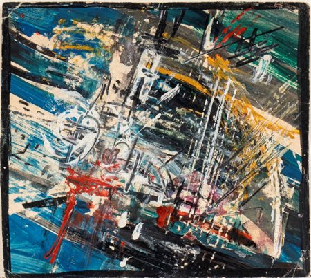 EMILIO VEDOVA (Venezia 1916 - 2006)
, Senza titolo, Anni '50