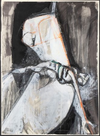 NAG ARNOLDI (Locarno 1928 - Lugano 2017), Il sepolcro, 1985
